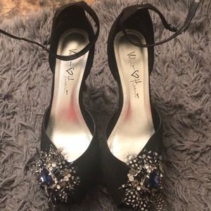 Feather Diamond heels